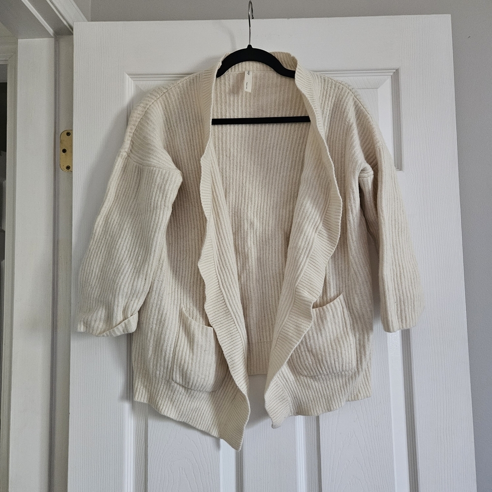 NAP cream Cardigan Sweater